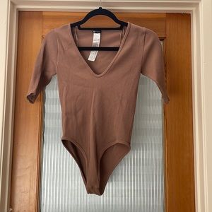 Zara 1/4 sleeve bodysuit